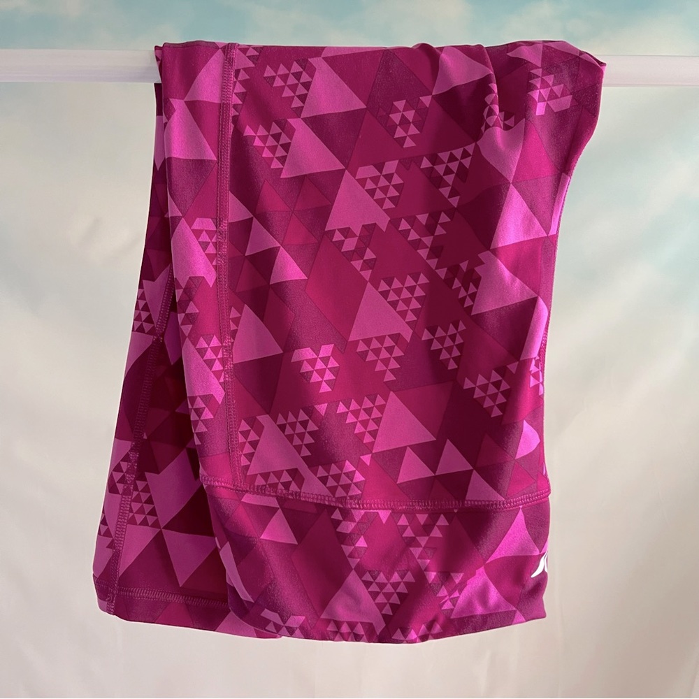 Old Navy Active Magenta Crop Spandex Legging In Womens Size XL